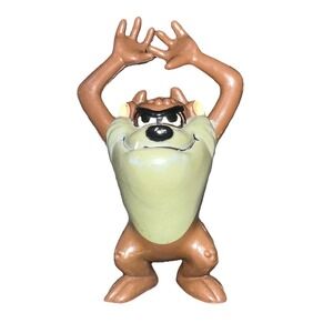 1985‎ Vintage Looney Tunes Tazmanian Devil Taz PVC Figure Warner Bros Rare HTF